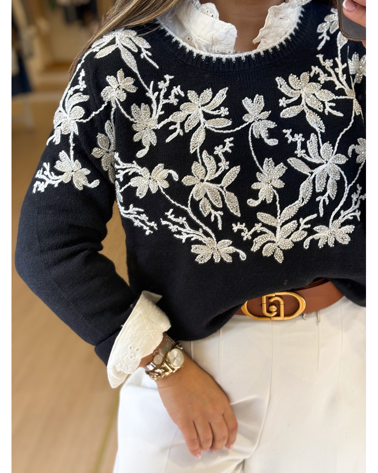 CAMISOLA MALHA COM PORMENORES 