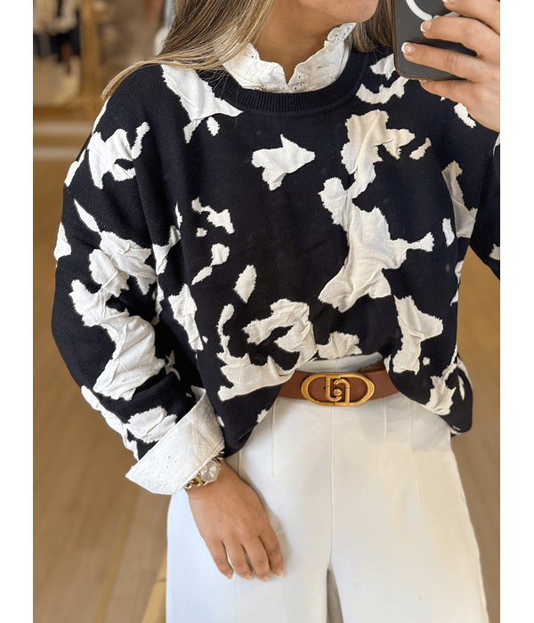 CAMISOLA MALHA COM PORMENORES  