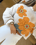 CAMISOLA MALHA FLOR