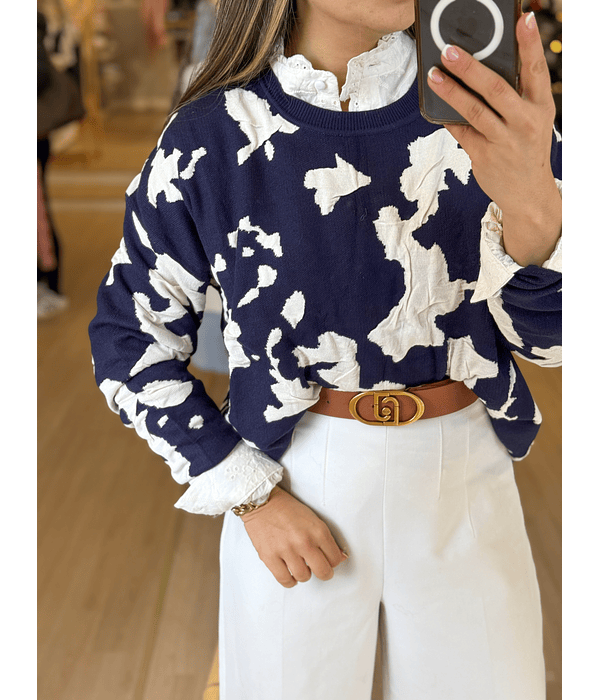 CAMISOLA MALHA COM PORMENORES 