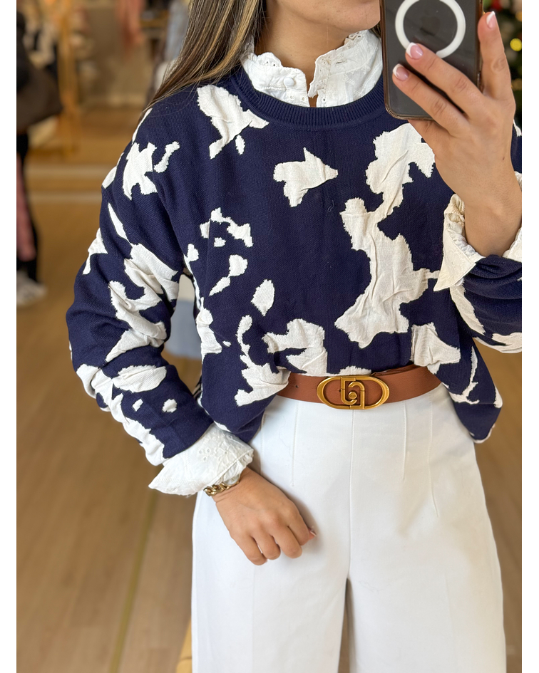 CAMISOLA MALHA COM PORMENORES 