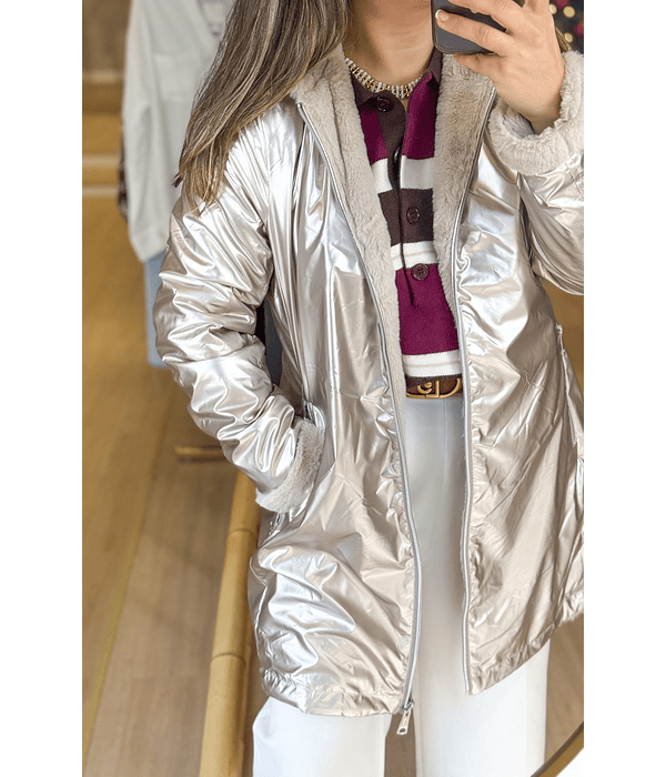 CASACO REVERSÍVEL GOLD