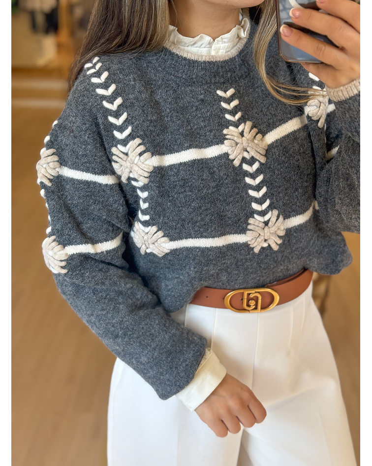 CAMISOLA MALHA PORMENORES 