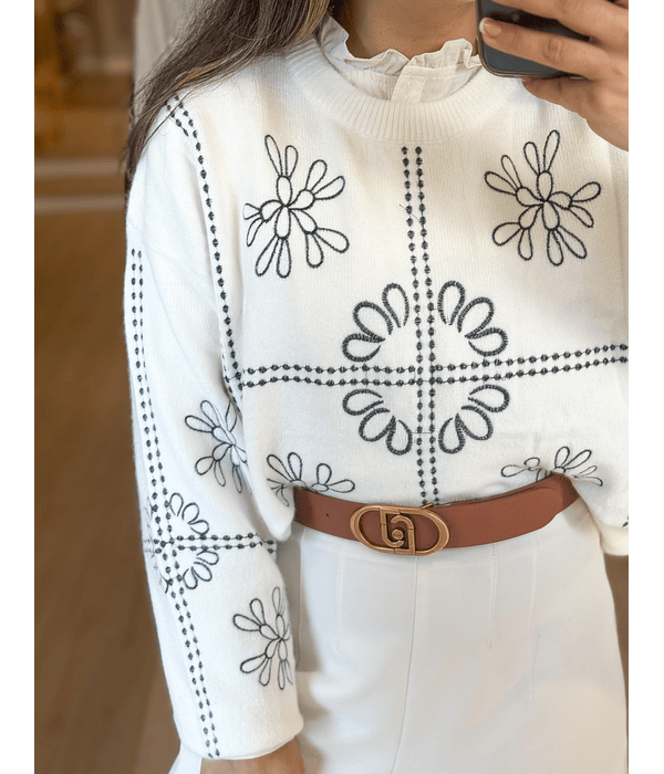 CAMISOLA MALHA PORMENORES 