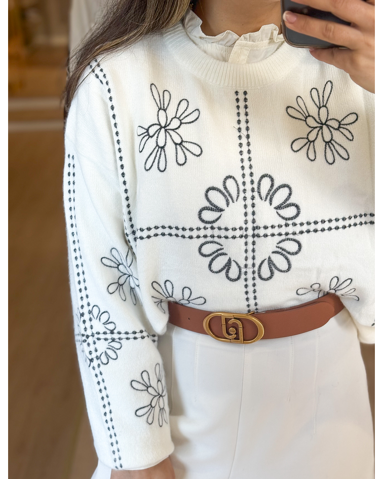 CAMISOLA MALHA PORMENORES 