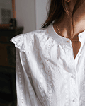 CAMISA BORDADA BRANCA