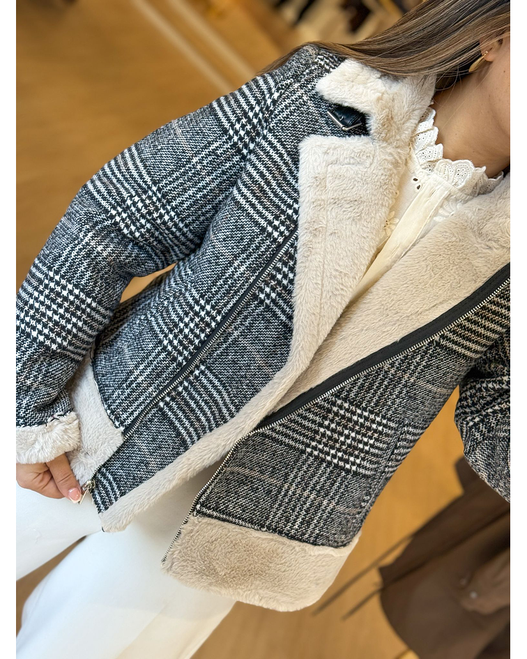 CASACO PELO XADREZ