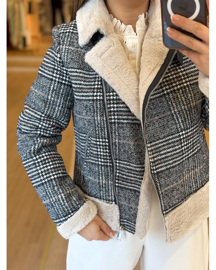 CASACO PELO XADREZ