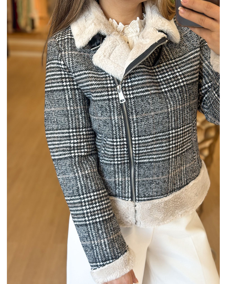 CASACO PELO XADREZ