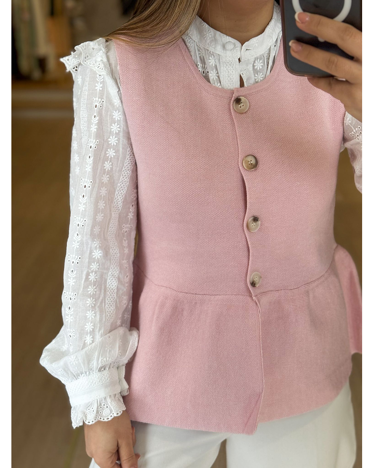 COLETE MALHA ROSA