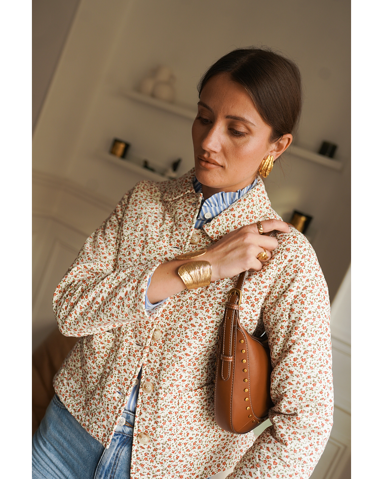 CASACO ESTAMPADO FLORAL