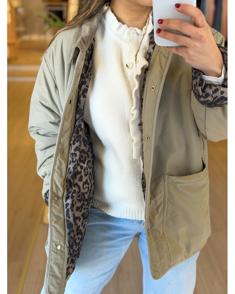 CASACO OVERSIZE PADRÃO ANIMAL