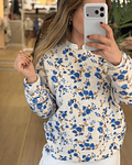 CAMISOLA MALHA FLORES
