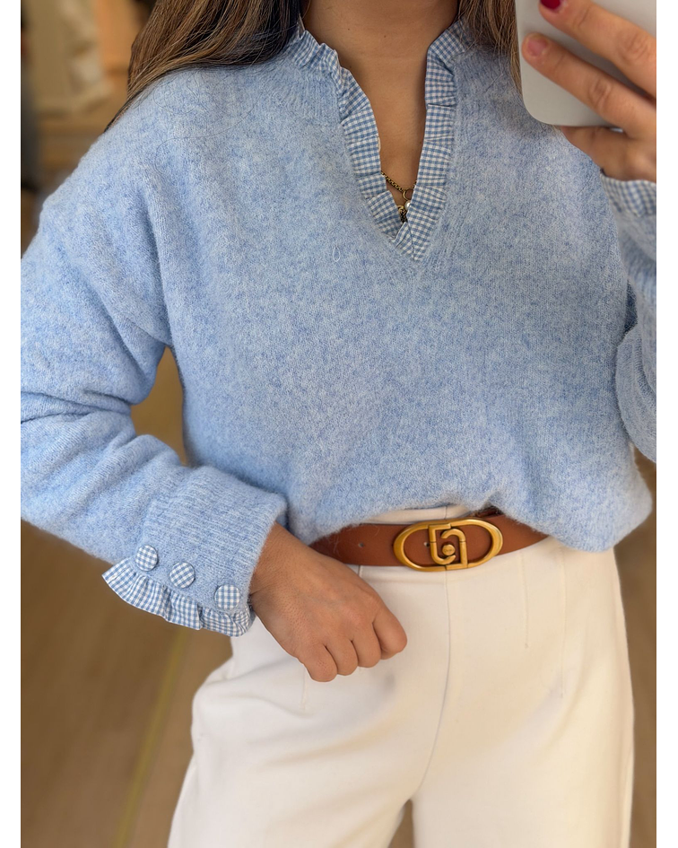 CAMISOLA MALHA COM DECOTE V 