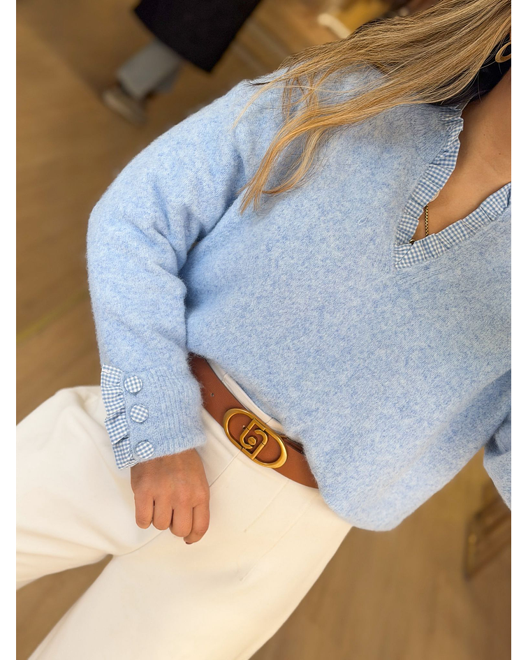 CAMISOLA MALHA COM DECOTE V 