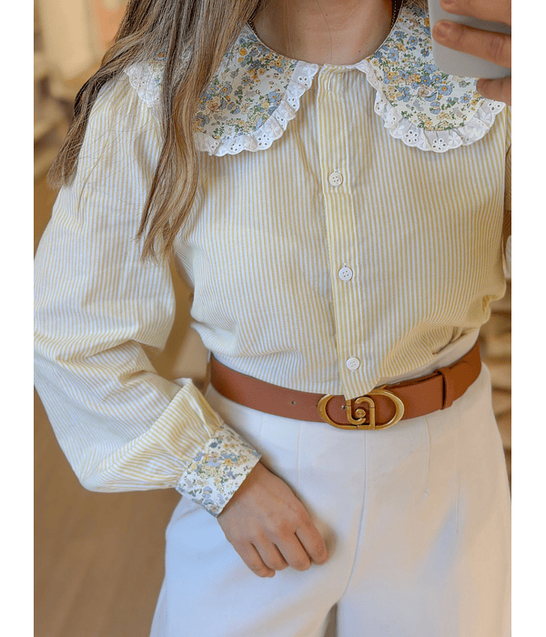 CAMISA GOLA BEBÉ FLORIDA