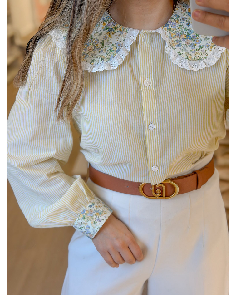 CAMISA GOLA BEBÉ FLORIDA