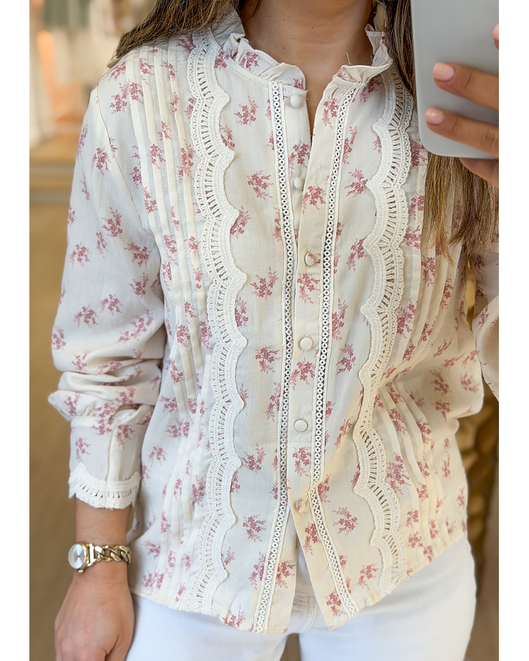 CAMISA FLORIDA RENDA