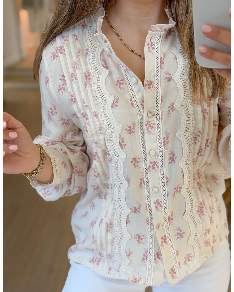 CAMISA FLORIDA RENDA