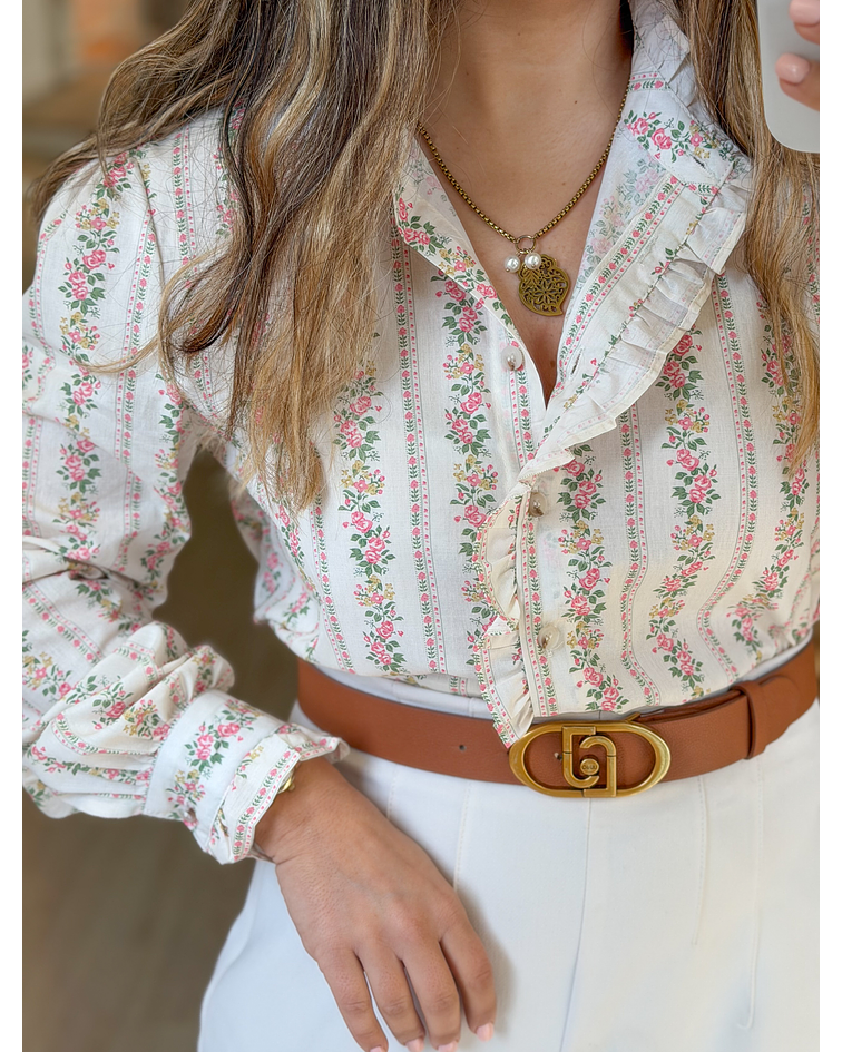 CAMISA ESTAMPADA FOLHO