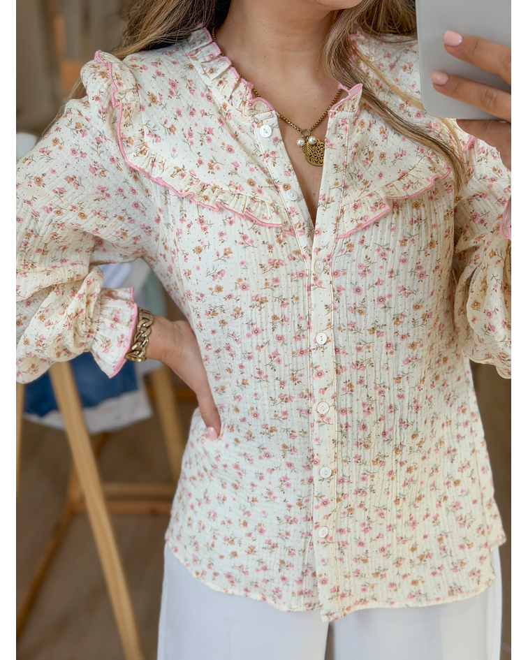 CAMISA ESTAMPADA FLORAL 