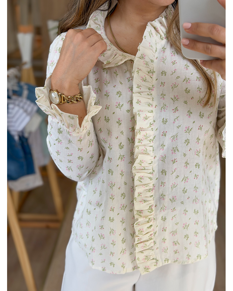 CAMISA ESTAMPADA FOLHO