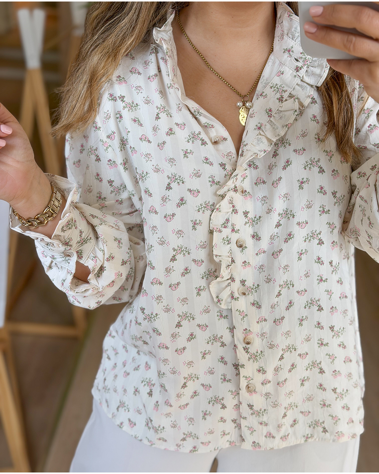 CAMISA ESTAMPADA FOLHO 