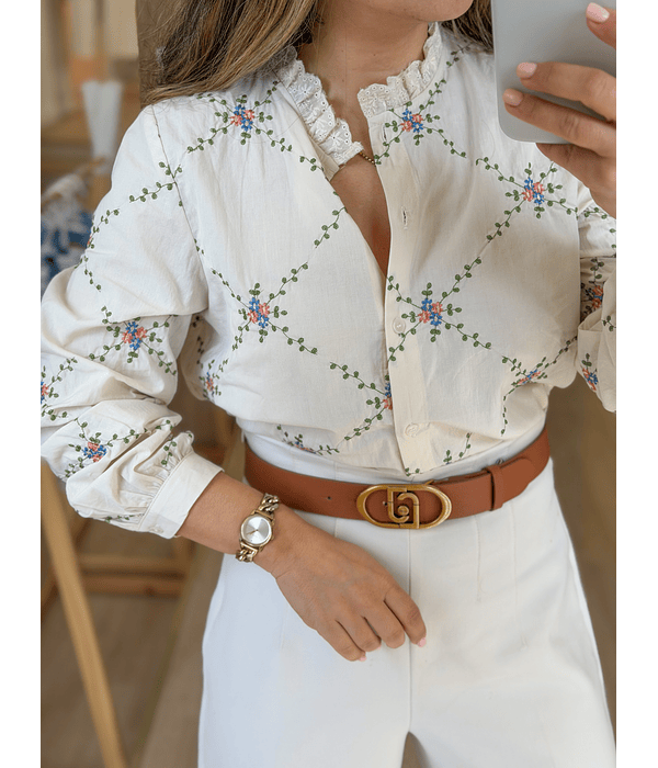 CAMISA ESTAMPADA FOLHO  