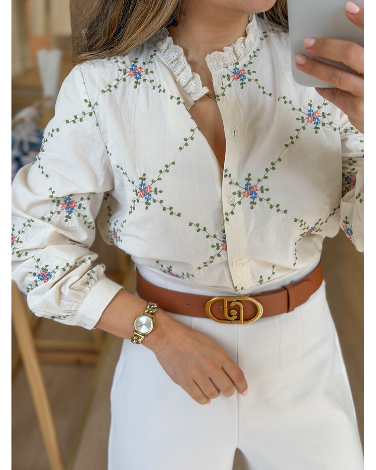 CAMISA ESTAMPADA FOLHO  