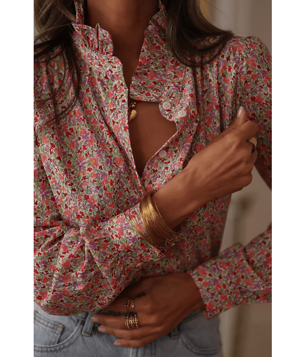 CAMISA ESTAMPADA FOLHO