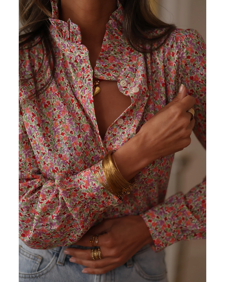 CAMISA ESTAMPADA FOLHO