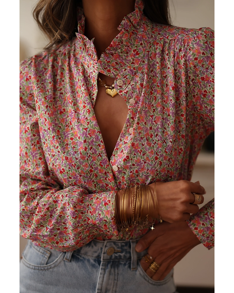 CAMISA ESTAMPADA FOLHO