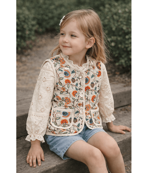 COLETE ESTAMPADO CRIANÇA 