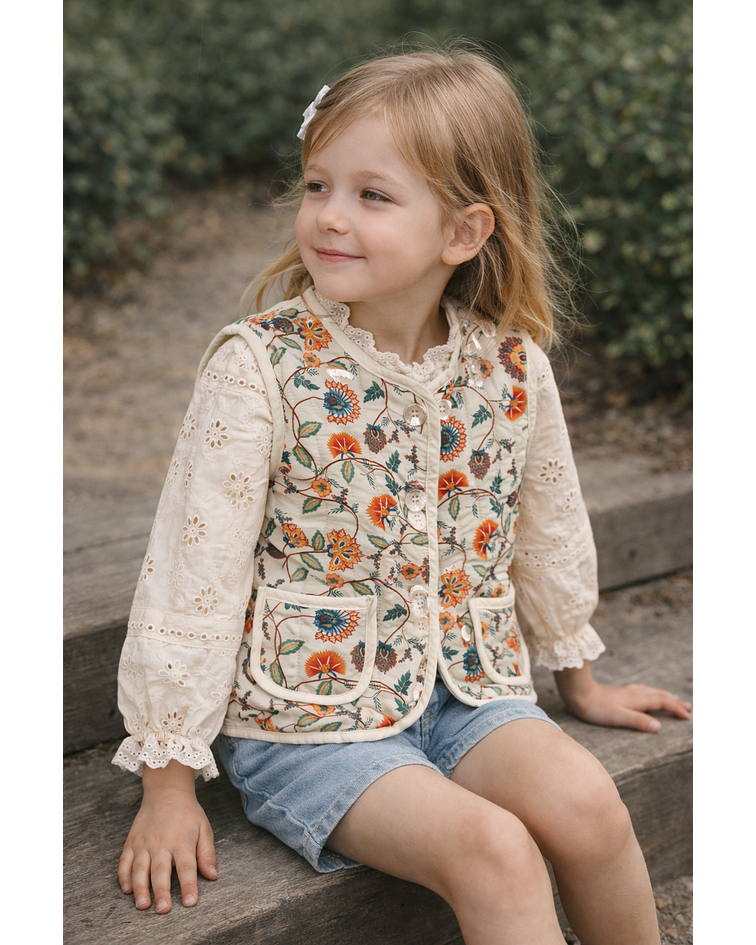 COLETE ESTAMPADO CRIANÇA 