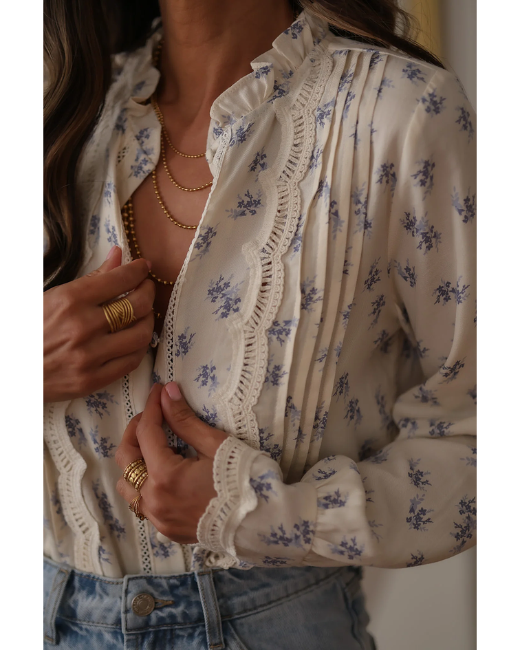 CAMISA FLORIDA RENDA