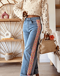 JEANS COM CROCHET