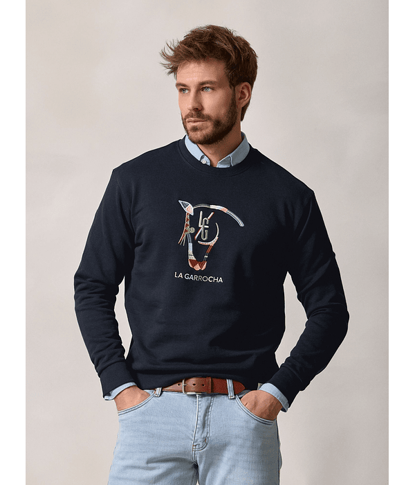 Sweatshirt Quarter | Azul Marinho