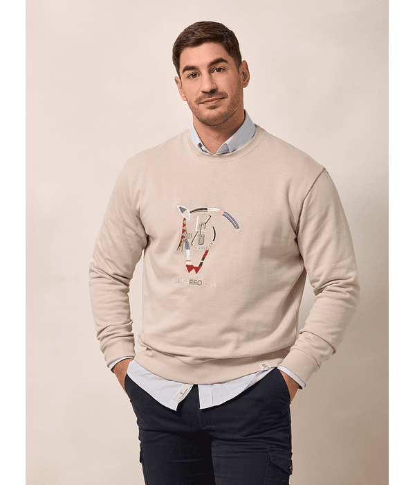 Sweatshirt Quarter | Nude