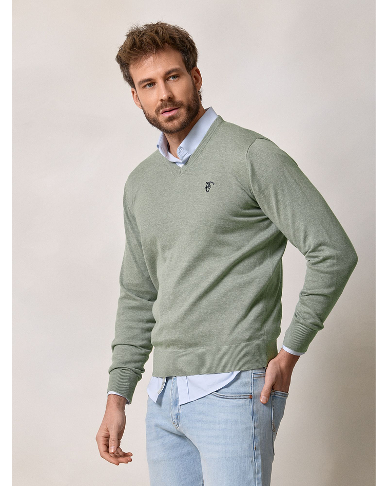 Suéter decote em V | Agave