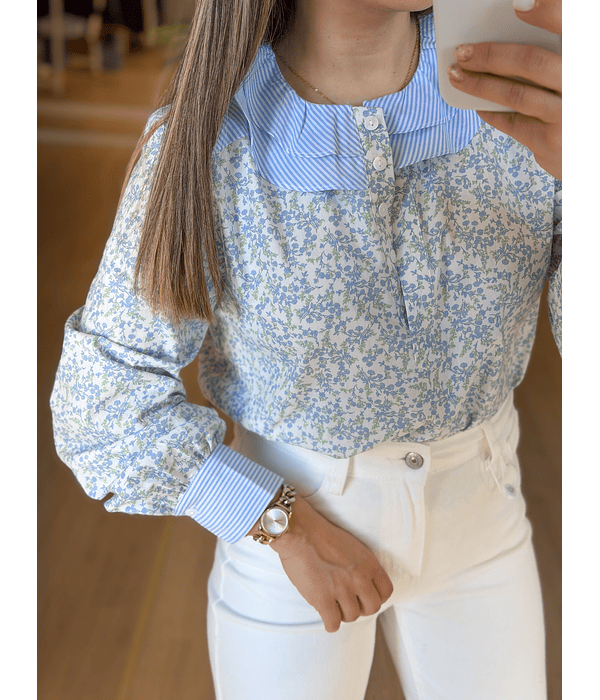 BLUSA ESTAMPADA FLORAL