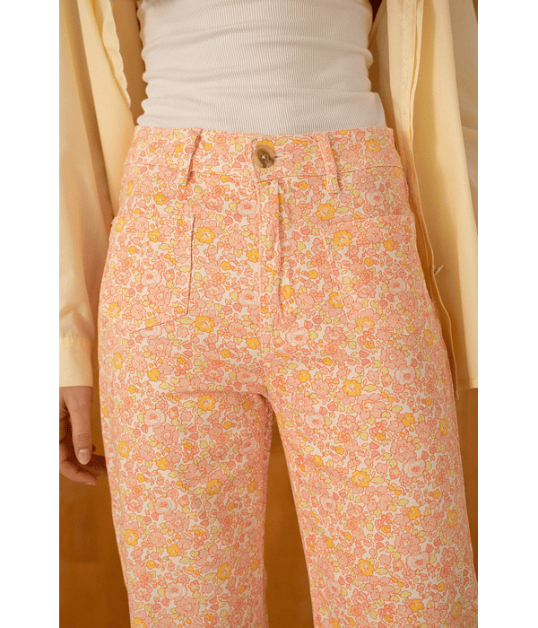 JEANS ESTAMPADAS FLORAIS