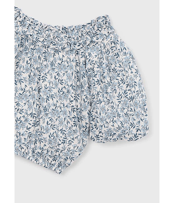 Top maquinetado estampado