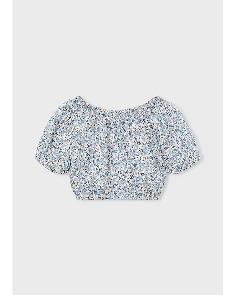 Top maquinetado estampado