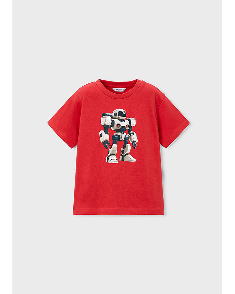 camiseta m/curta robot