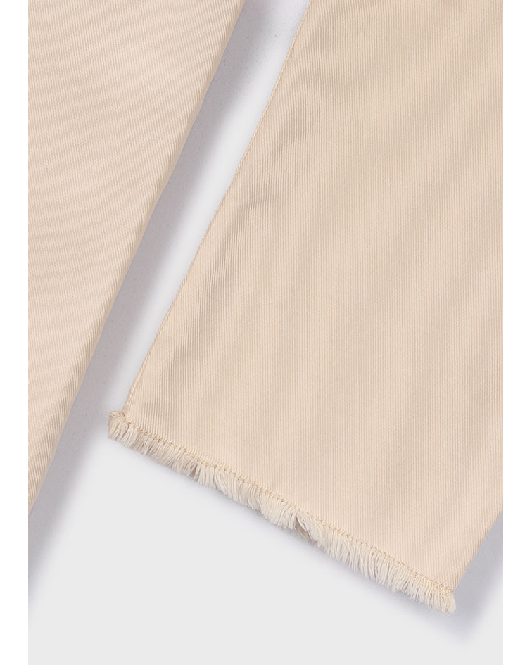 Calça sarja c/ pernas largas