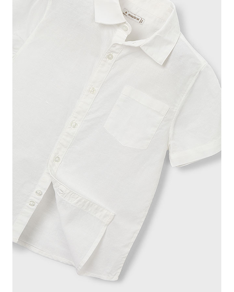 Camisa m/curta linho