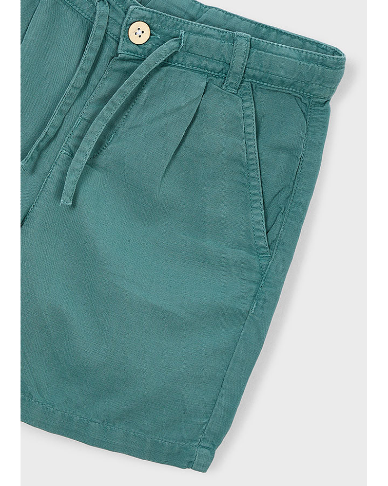 Bermuda linho relaxed