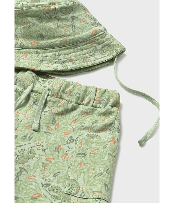 Conj. malha print c/ bucket