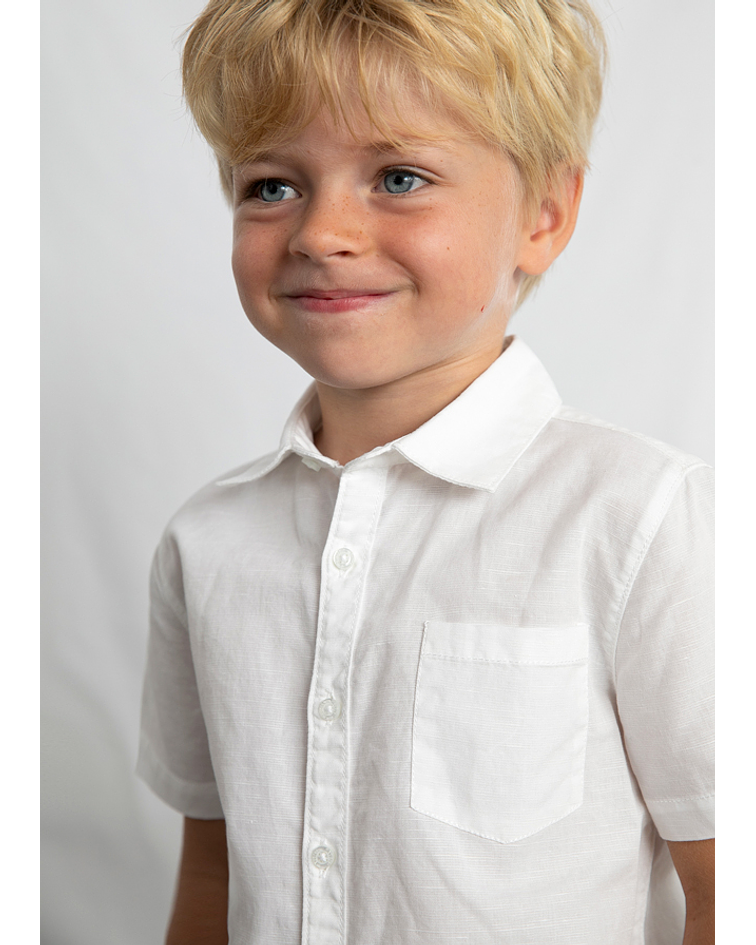 Camisa m/curta linho