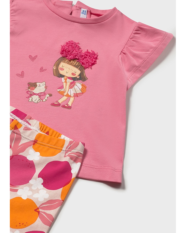 Conj. leggings estampadas